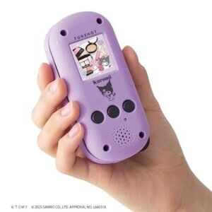 TAKARA TOMY FUNSHOT Fun Shot Kuromi Everyday Digital Toy Camera NEW Japan